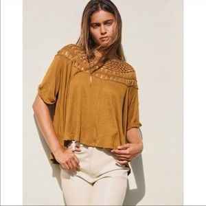 Free People Colette Tee Shirt